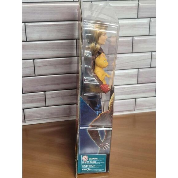 Marvel Movie Captain Marvel Super Hero Doll & Marvel's Goose the Cat New In Box - Picture 2 of 4